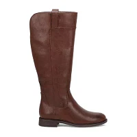 Frye and Co. Womens Giovanna Stacked Heel Riding Boots