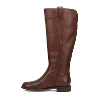 Frye and Co. Womens Giovanna Stacked Heel Riding Boots