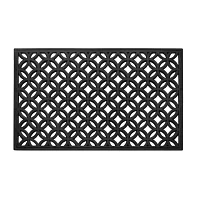 Achim Wrought Iron Rubber 18"X30" Doormat