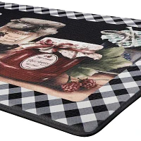 Achim Mason Jars Anit Fatigue 18"X30" Kitchen Mat