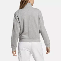 adidas 3 Stripes French Terry Quarter Zip Sweatshirt