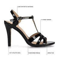 Journee Collection Womens Valry Heeled Sandals