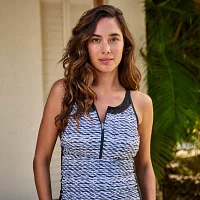 Free Country Waves Tankini Swimsuit Top