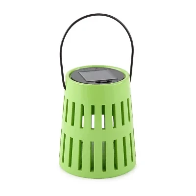 Turquoise Sun Green Ceramic Solar Lanterns