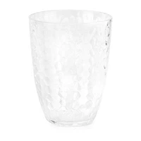 Turquoise Sun 16oz Clear Tumbler Glass