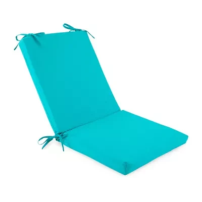 Turquoise Sun Solid Patio Chair Cushions