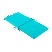 Turquoise Sun Solid Patio Chair Cushions