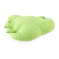 Turquoise Sun Monstera Deck Throw Pillows