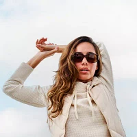 Free Country Womens Cowl Neck Long Sleeve Sweatshirt