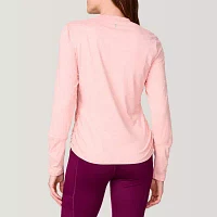 Free Country Womens Crew Neck Long Sleeve T-Shirt