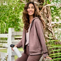 Free Country Womens Hooded Long Sleeve Sweatshirt