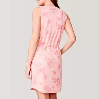 Free Country Womens Short Sleeve Floral Sundress