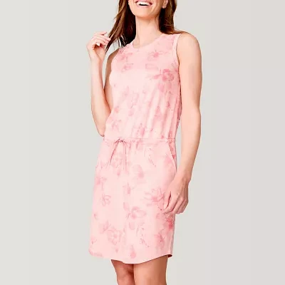 Free Country Womens Short Sleeve Floral Sundress