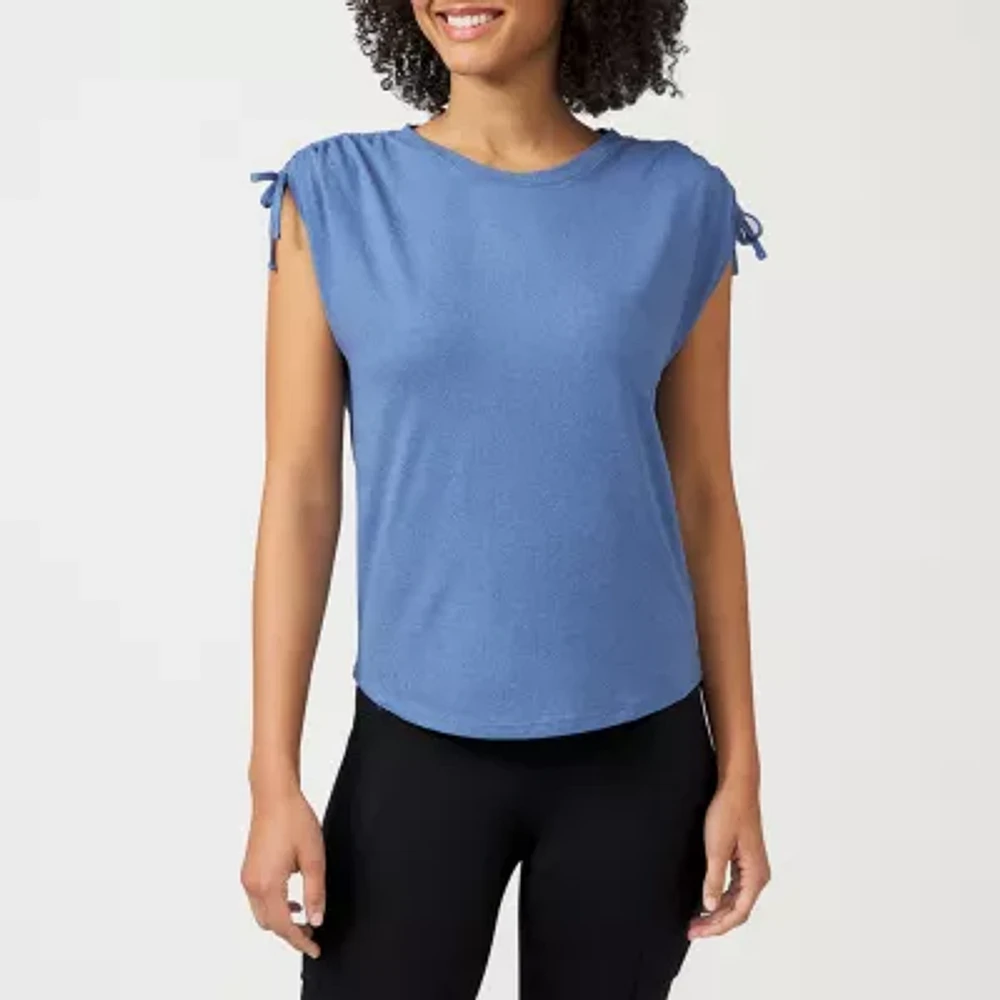 Free Country Womens Crew Neck Short Sleeve T-Shirt