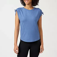 Free Country Womens Crew Neck Short Sleeve T-Shirt