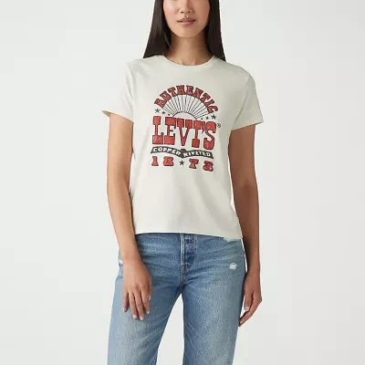 Levi's Perfect Tee Womens Round Neck Short Sleeve T-Shirt