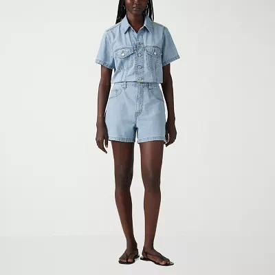 Levi's Short Sleeve Womens Romper