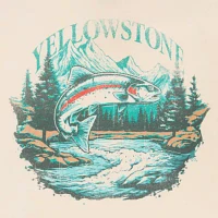 Juniors Yellowstone Oversized Tee Womens Crew Neck Short Sleeve Graphic T-Shirt