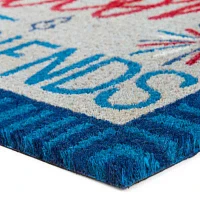 Mohawk Home Family Freedom Friends Coir Indoor Outdoor Rectangular Doormats