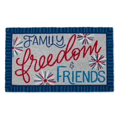 Mohawk Home Family Freedom Friends Coir Indoor Outdoor Rectangular Doormats