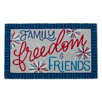 Mohawk Home Family Freedom Friends Coir Indoor Outdoor Rectangular Doormats