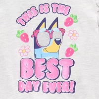 Happy Threads Baby Girls 2-pc. Bluey Short Set