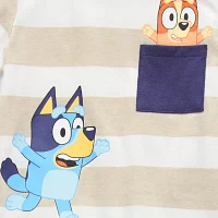 Happy Threads Baby Boys 2-pc. Bluey Short Set