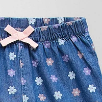 Okie Dokie Baby Girls Pull-On Short