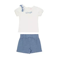 Little Lass Toddler Girls 5-pc. Short Set