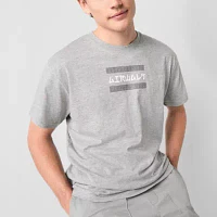 Airwalk Mens Round Neck Short Sleeve Regular Fit Graphic T-Shirt