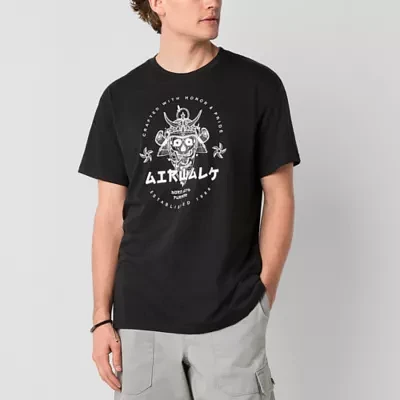 Airwalk Mens Short Sleeve Regular Fit Graphic T-Shirt