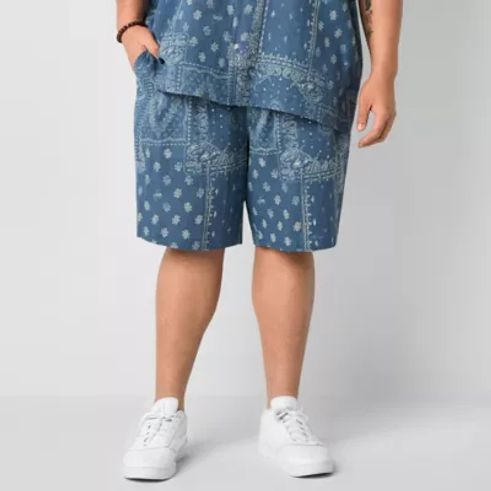 Arizona 8 1/2" Mens Big and Tall Pull-On Short