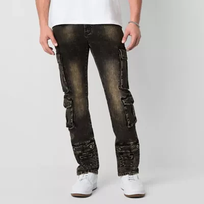 Forever 21 Cargo Denim Mens Slim Fit Jean