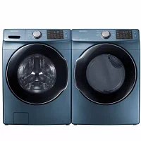 Samsung  4.5-cu ft High-Efficiency Stackable Front-Load Washer with Steam Wash