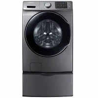 Samsung  4.5-cu ft High-Efficiency Stackable Front-Load Washer with Steam Wash