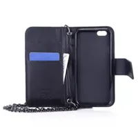 Genuine Leather Phone Case and Wallet Combination with Chain for ﻿iPhone 6S