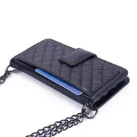 Genuine Leather Phone Case and Wallet Combination with Chain for ﻿iPhone 6S