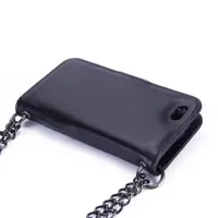 Genuine Leather Phone Case and Wallet Combination with Chain for ﻿iPhone 6S