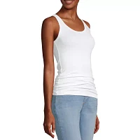 a.n.a Womens Tall Scoop Neck Sleeveless Tank Top