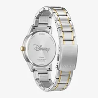 Citizen Mickey Mouse Mens Two Tone Stainless Steel Bracelet Watch Fe7064-71w