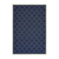 Covington Home Martinique Scallop Trellis Indoor Outdoor Rectangular Accent Rug