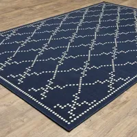 Covington Home Martinique Trellis Indoor Outdoor Rectangular Area Rug