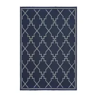 Covington Home Martinique Trellis Indoor Outdoor Rectangular Area Rug