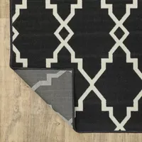 Covington Home Martinique Intricate Trellis Indoor Outdoor Rectangular Accent Rug