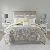 510 Design Josefina 8-pc. Midweight Embroidered Comforter Set