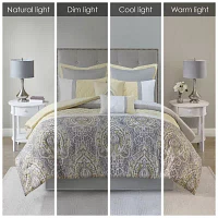 510 Design Josefina 8-pc. Midweight Embroidered Comforter Set