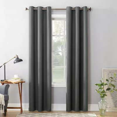 No 918 Montego Sheer Grommet Top Single Curtain Panel
