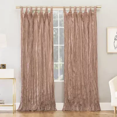 No 918 Odelia Sheer Tab Top Single Curtain Panel
