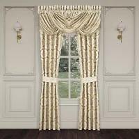 Queen Street Sympatica Rod Pocket Energy Saving Light-Filtering Set of 2 Curtain Panel