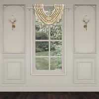 Queen Street Sympatica Rod Pocket Waterfall Valance